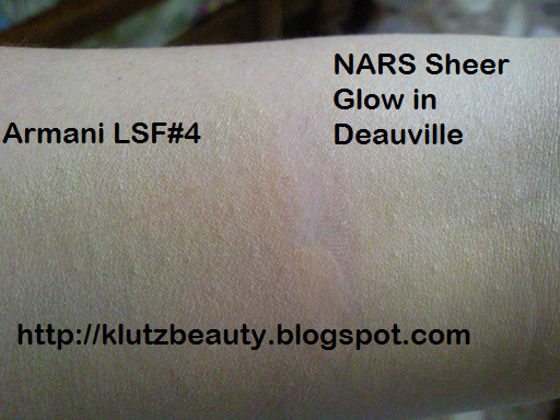 nars luminous silk foundation